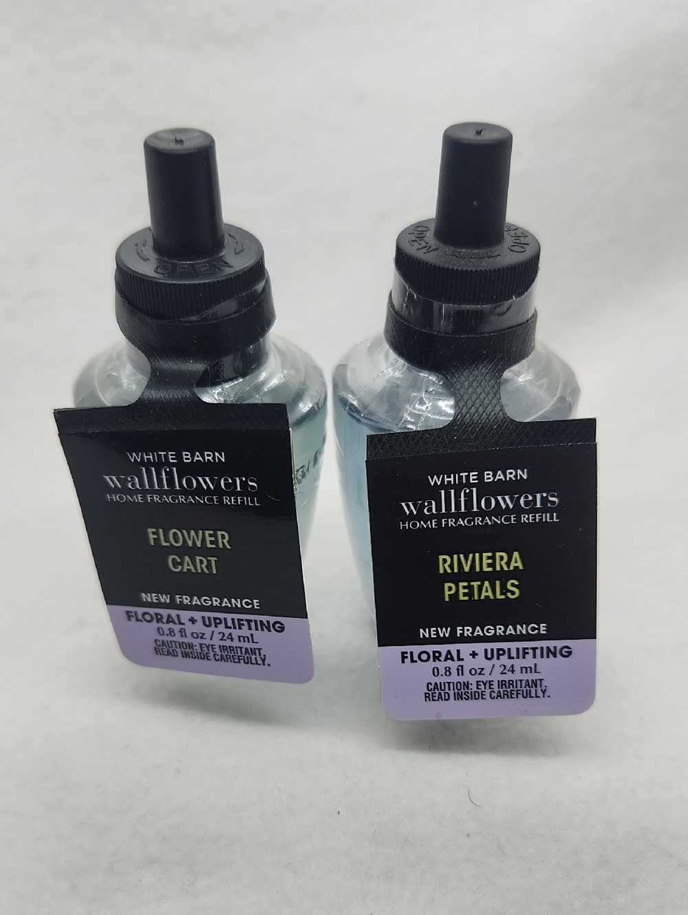 White Barn BBW Wallflowers Refill Set 2 Different Floral Scents
